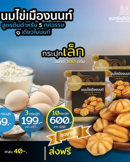 ขนมไข่เมืองนนท์ กระปุกเล็ก